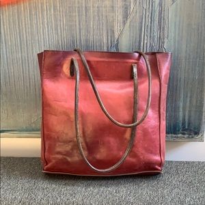 Jutta Neumann Yoshi Bag Medium Red Leather